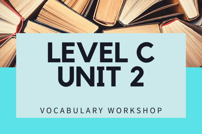 Vocabulary workshop level c unit 11