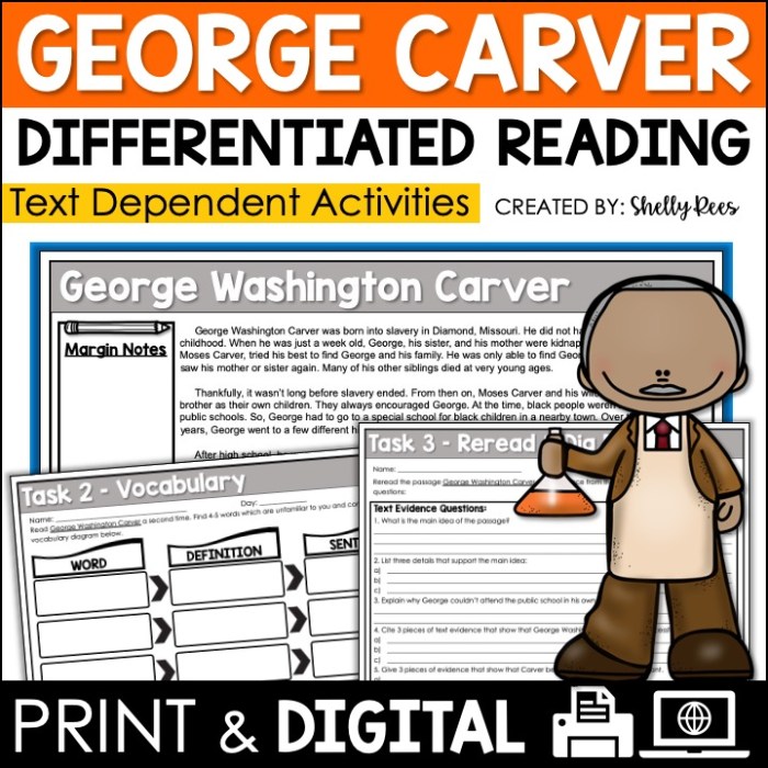 George washington carver answer key